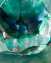 Licorera Facetada Sommerso en Cristal de Murano Bicolor