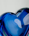 Escultura Corazon en Cristal de Murano Sommerso
