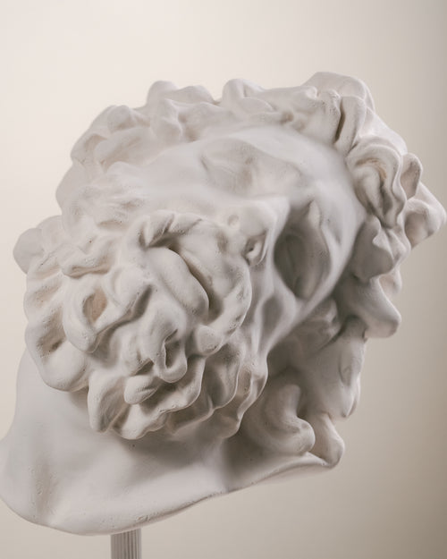 Cabeza de Laocoonte en Escayola sobre Peana