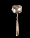 Cucharón de Servir de Época en Metal Plateado