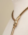 Collar Ajustable de Serpiente en Malla Flexible
