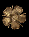 Flor Cenicero en Latón