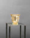 Jarrón de Murano Pequeño Cáliz Dorado Alessandro Barbaro