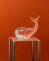 Escultura de Ballena en Cristal de Murano de Licio Zanetti