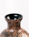 Jarrón Destello Cobrizo Cristal de Murano con Pan de Cobre