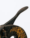 Sello Antiguo de Palanca Sello de Lacre y Relieve Hierro Pintado
