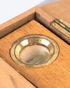 Nivel Antiguo de Carpintero con Estuche Madera de Palisandro y Latón