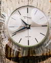 Reloj de Sobremesa en Cristal Escultórico Daum France