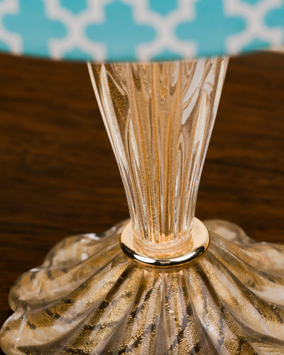 Pareja de Lámparas de Mesa Gala Cristal de Murano
