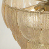 Lámpara Art Decó de Murano Dorado 5 Pisos