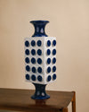 Pareja de Totem Dots Azul en Cerámica