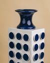 Pareja de Totem Dots Azul en Cerámica