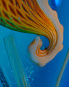 Escultura Iluminada "Caballito de Mar" en Vidrio de Murano por Michele Onesto