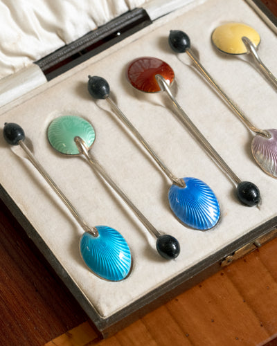 Juego de 6 Cucharillas de Elkington & Co.