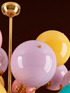 Lámpara Sputnik Bubble Pastel Polícroma en Cristal de Murano