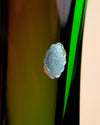 Jarrón Espiga Sommerso de Murano Verde y Amatista