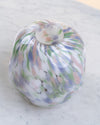 Jarrón Globular Confetti Pastel de Murano Moteado