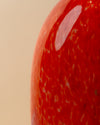 Jarrón Ovoide Millefiori de Murano Rojo Coral