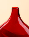 Jarrón Ágata Rojo Soplado de Murano