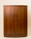 Mueble Barra de Bar Ingles en Madera de Teca con Iluminación
