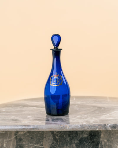 Botella Licorera Conmemorativa Coronación de Isabel II