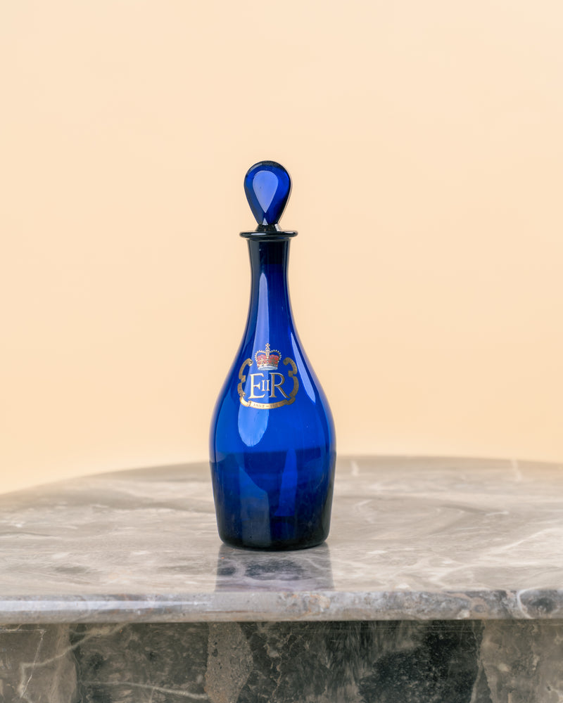 Botella Licorera Conmemorativa Coronación de Isabel II