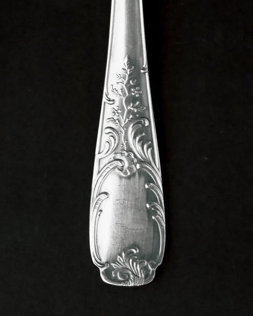 Cubertería de Pescado de 12 Piezas en Metal Plateado Luis XV