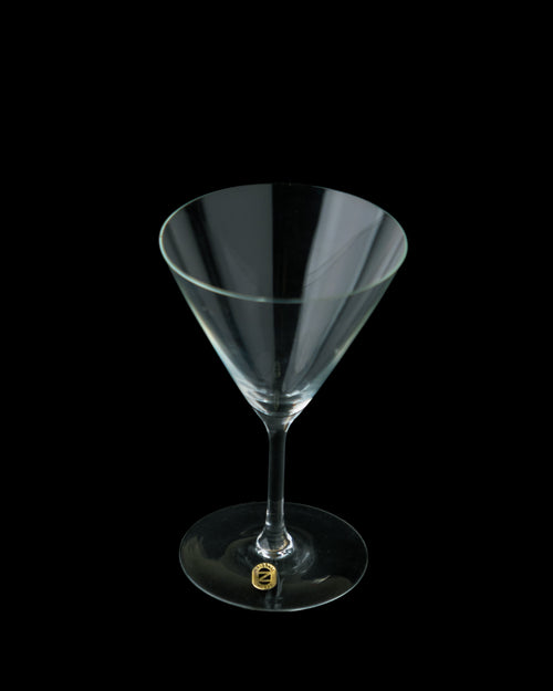 Juego de 12 Copas de Martini en Cristal Soplado, Kristall Zwiesel W. Germany