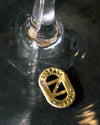 Juego de 12 Copas de Champán en Cristal Soplado Flute Kristall Zwiesel W. Germany
