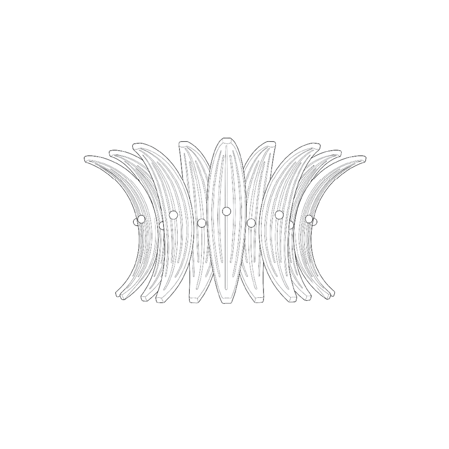 Plafón Palmette de Barovier & Toso — plano 1