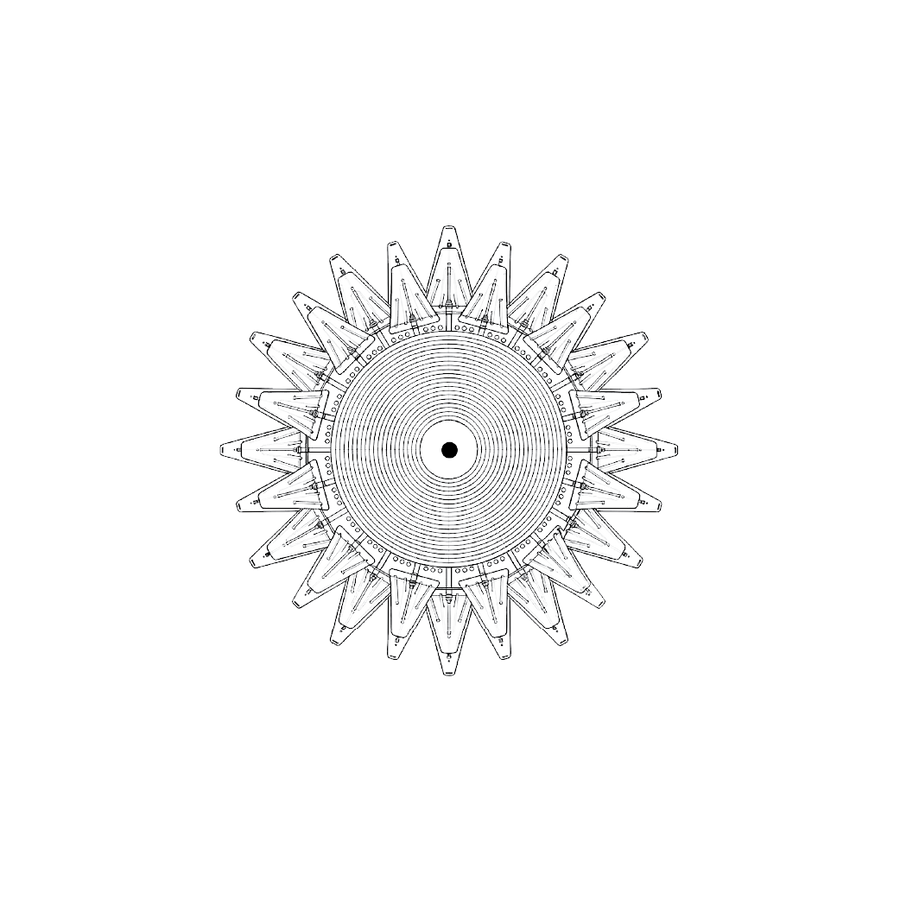 Plafón Palmette de Barovier & Toso — plano 2