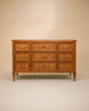 Cómoda Directorio de Madera de Nogal lavada, Francia S.XVIII