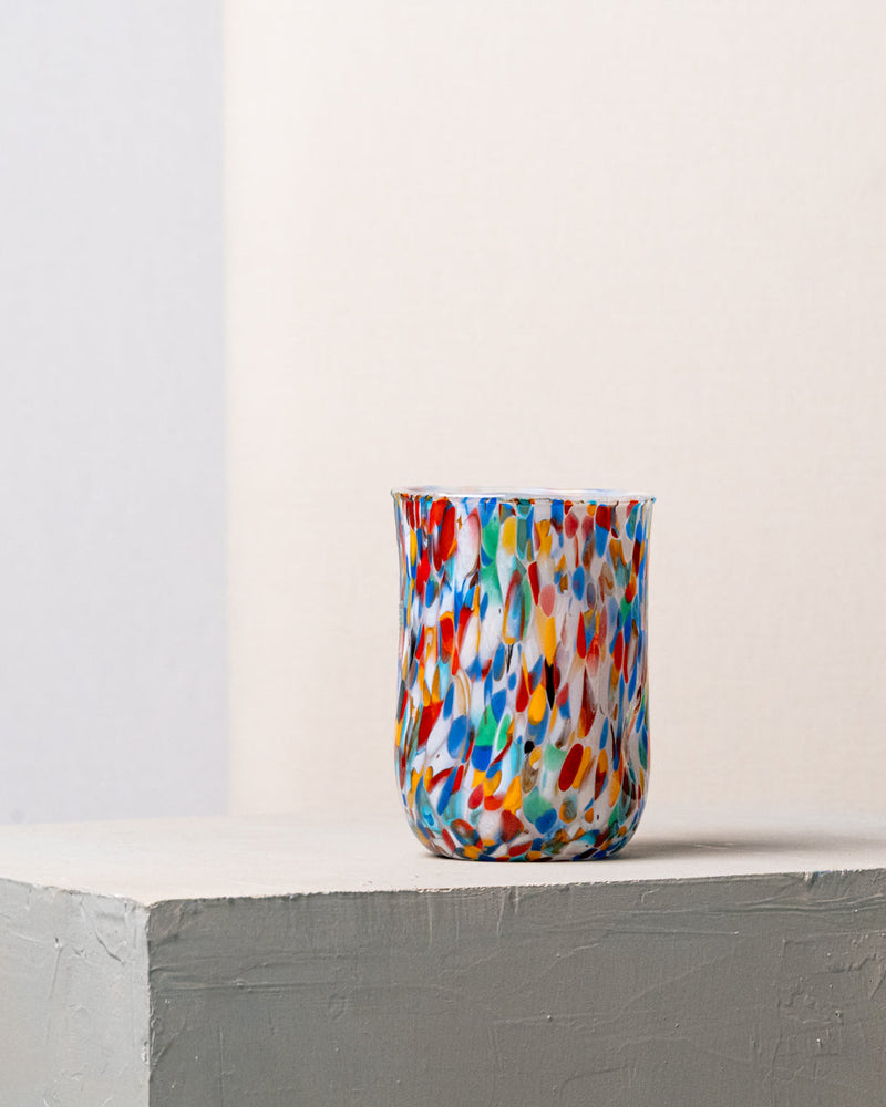 Vasos Ondulado Cristal de Murano