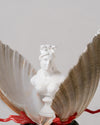 Escultura Nacimiento de Venus Busto Clásico sobre Concha Natural