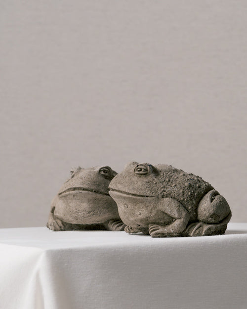Escultura Sapo Pequeño en Piedra