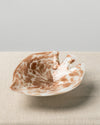 Cenicero Hoja Rose Gold de Cristal Murano