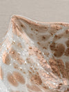 Cenicero Hoja Rose Gold de Cristal Murano