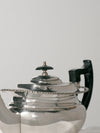 Juego de té plateado