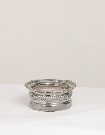 Posa botellas alpaca con madera