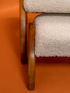 Set de Butacas y Reposapiés "Arco" en Bouclé