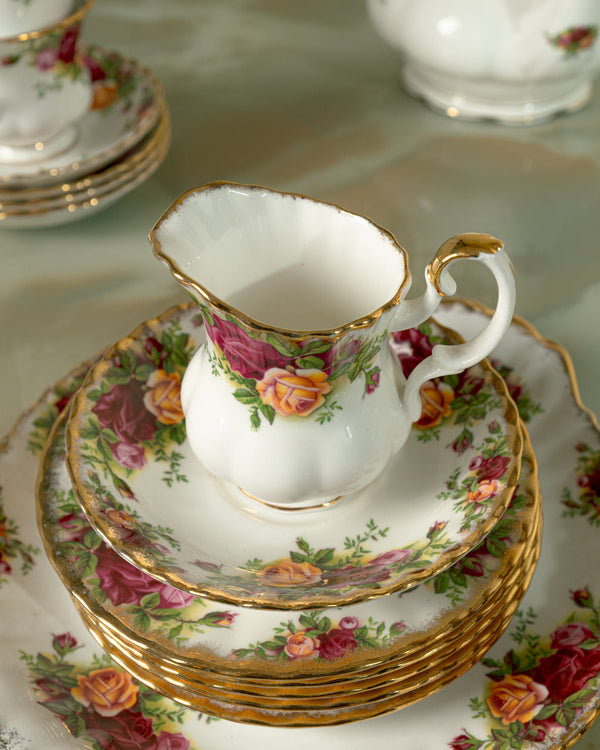 Juego de Té Royal Albert Country Rose (12 piezas)