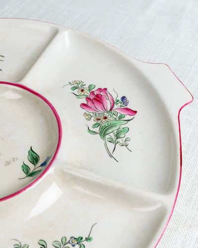 Plato para aperitivos compartimentado Luneville