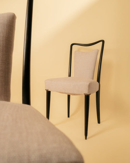 Juego de 6 Sillas de Comedor Italianas Estilo Mid-Century Modern