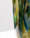 Jarrón Ondulado Multicolor de Cristal Murano