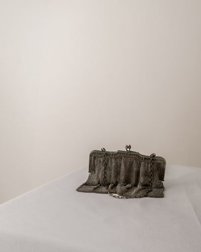 Silver mesh purse, 19th century
