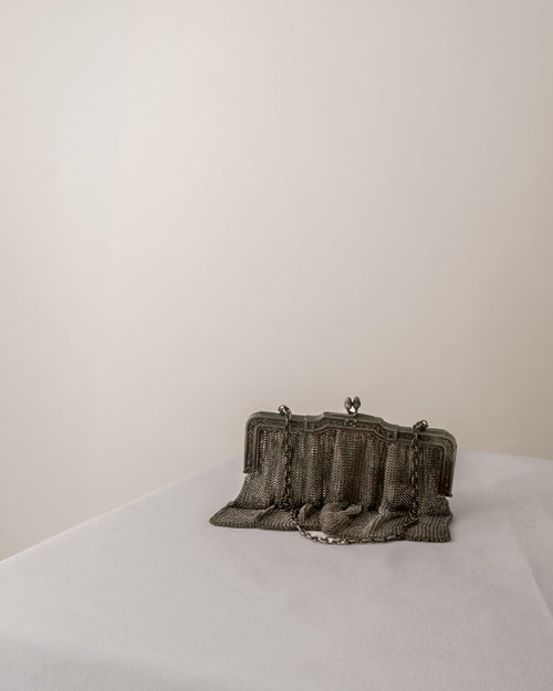 Bolso de malla de plata, S.XIX
