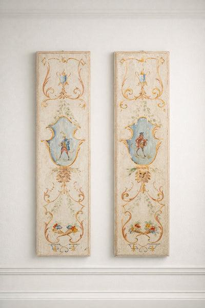 Panel pintado de estilo Luis XVI