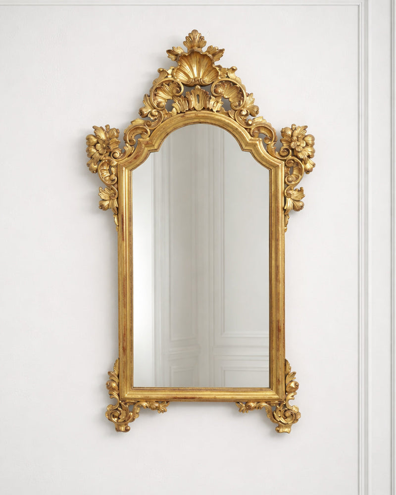Espejo Dorado Rococó