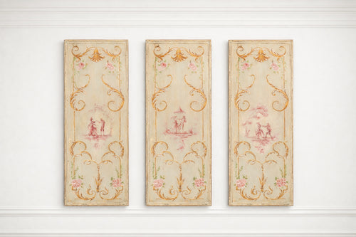 Panel Decorativo Estilo Rococó Escenas Galantes