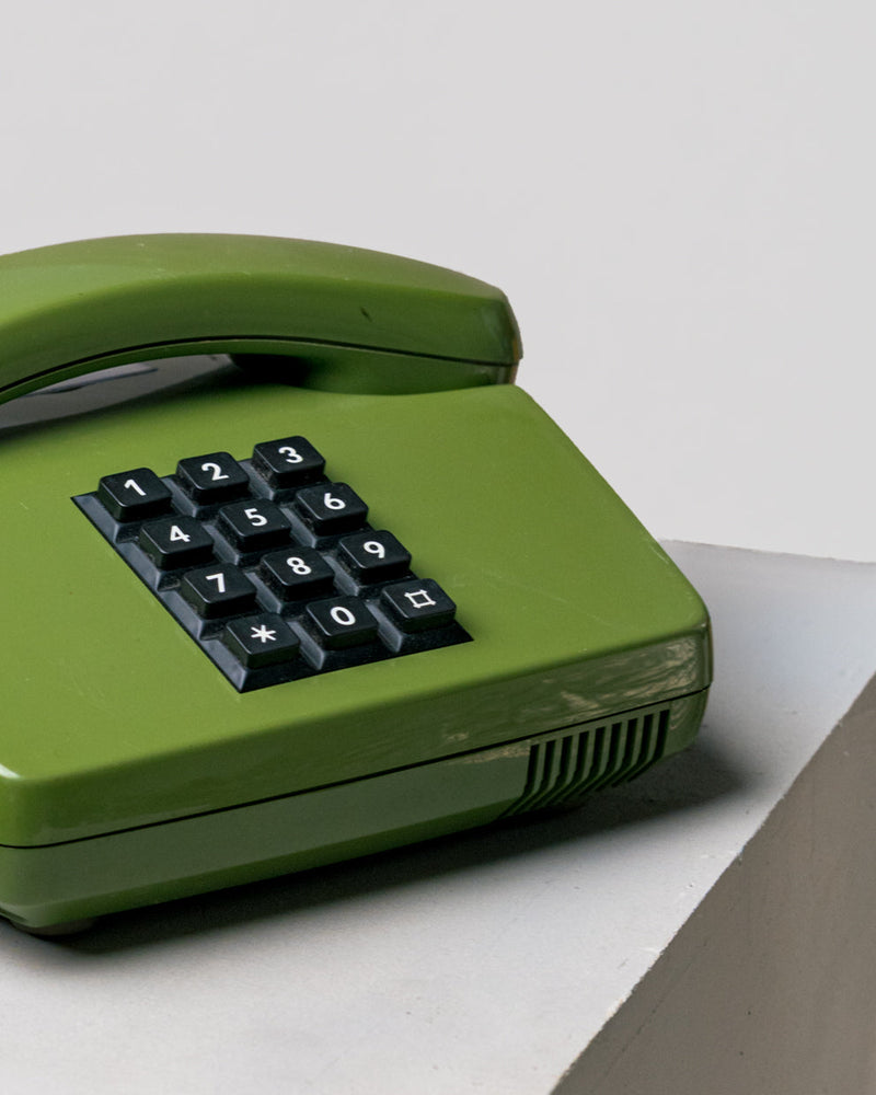 Teléfono de Sobremesa Verde Posttelefon FeTAp 751